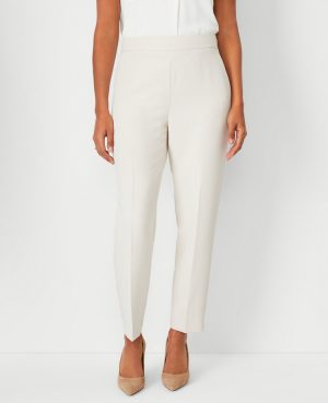 The Side Zip Ankle Pant in Fluid Crepe – Curvy Fit