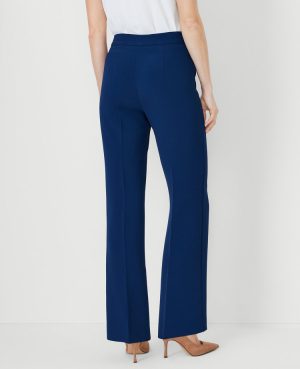 The Petite Side Zip Trouser in Fluid Crepe