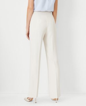 The Petite Side Zip Trouser in Fluid Crepe