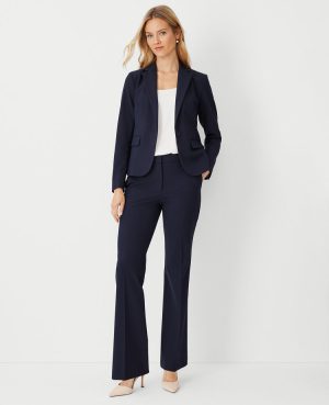 The Petite High Rise Trouser in Seasonless Stretch