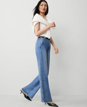 The Seamed Wide-Leg Jean