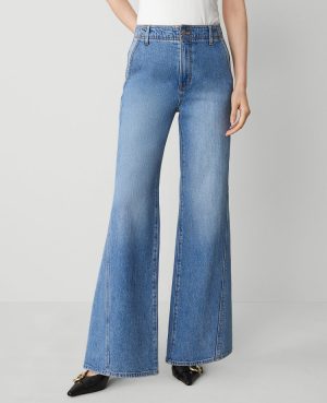 The Seamed Wide-Leg Jean