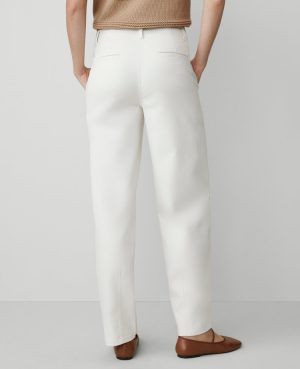 Petite Weekend Collection Seamed Barrel Ankle Pant