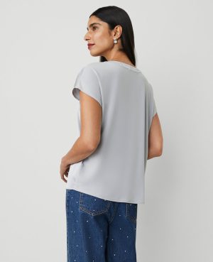 Pleat Front Top