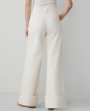 The Petite Cuffed Palazzo Jean