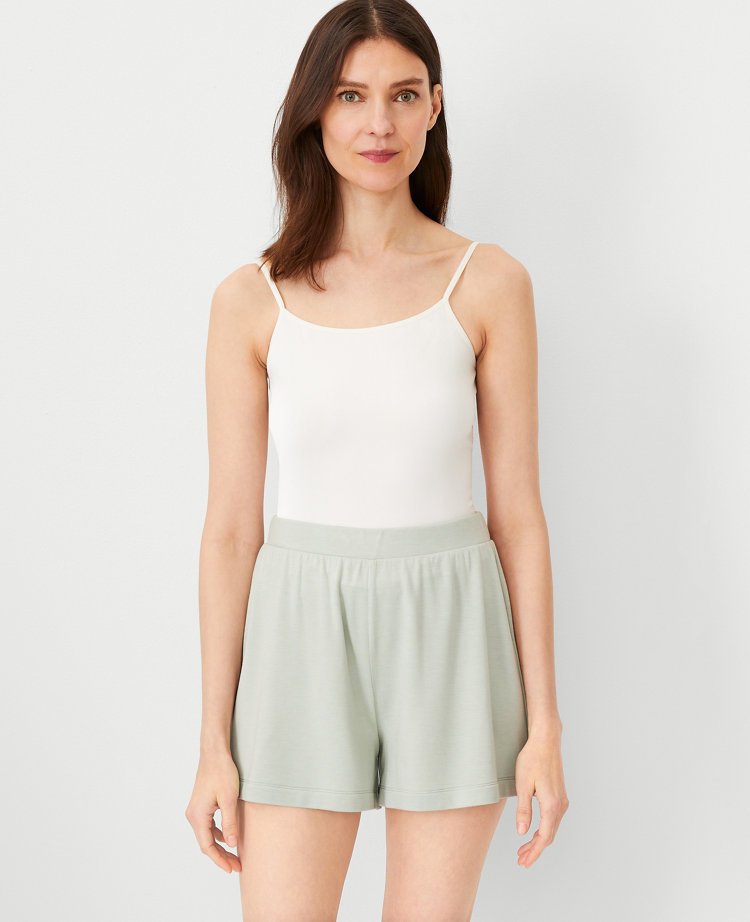 Split Hem Shorts