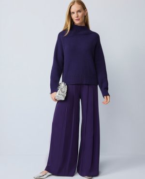 The Triple Pleat Palazzo Pant