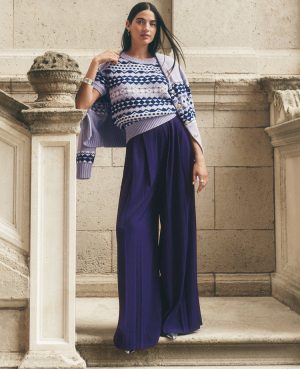 The Triple Pleat Palazzo Pant