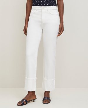 The Petite Cuffed Straight Jean