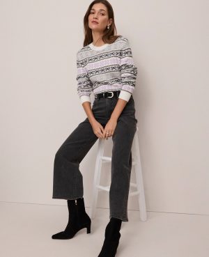Weekend Collection Relaxed Fair Isle Sweater