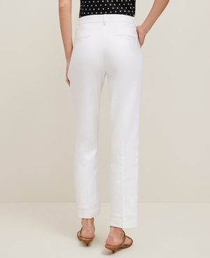 The Tall Eva Ankle Pant in Linen Blend