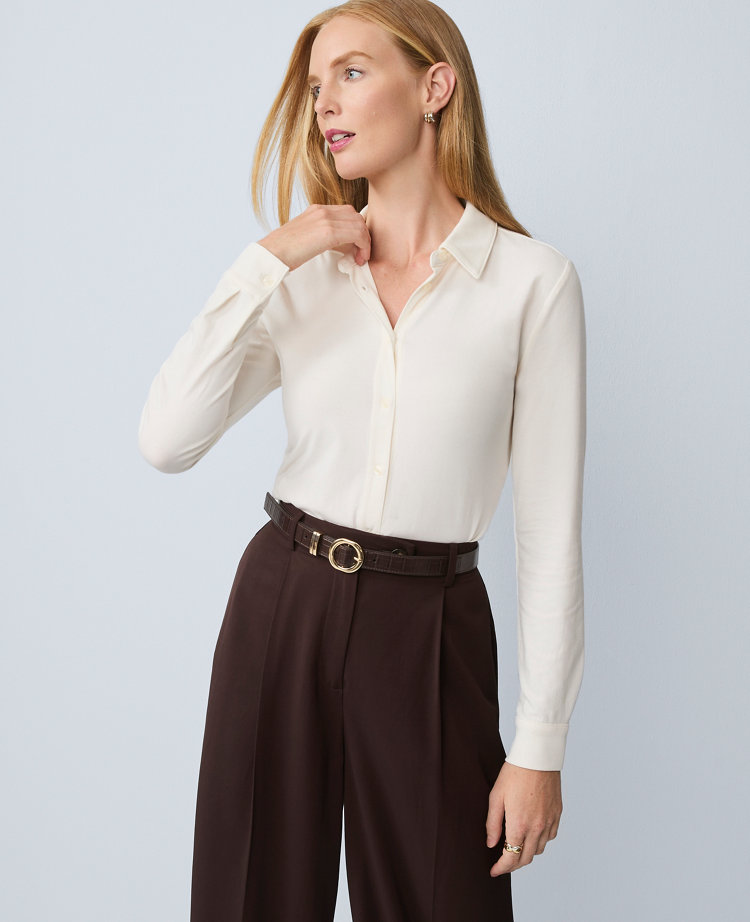 Petite Button Down Shirt