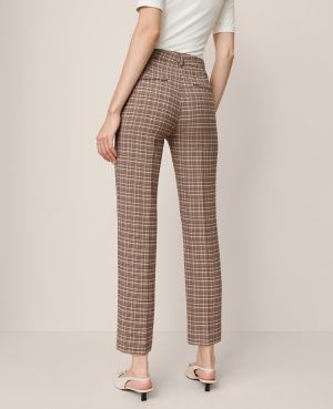 The Eva Ankle Pant in Houndstooth