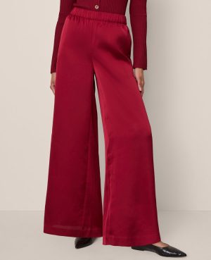 The Easy Palazzo Pant in Satin