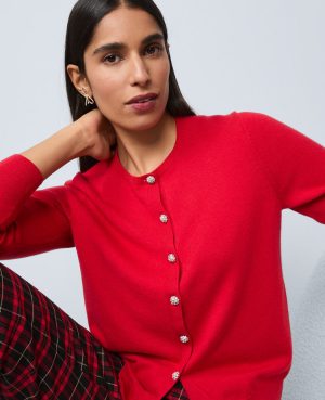 Petite Embellished Ann Cardigan