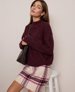 Weekend Collection Cable Sweater