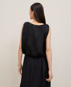 Petite Bubble Hem Tank Top