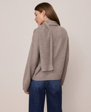 Weekend Collection Scarf Sweater