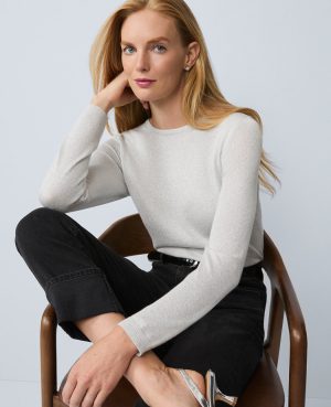 Shimmer Essential Crew Neck Sweater