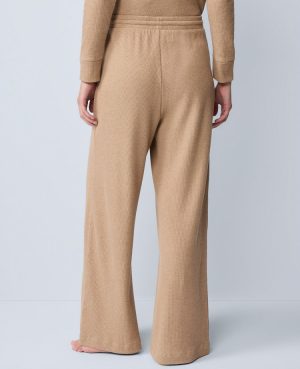Waffle Wide Leg Lounge Pants
