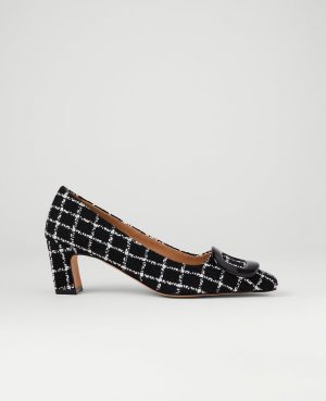 Tweed Buckle Pump