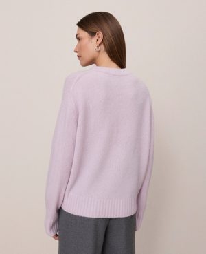 Petite Weekend Collection Cozy Crew Neck Sweater