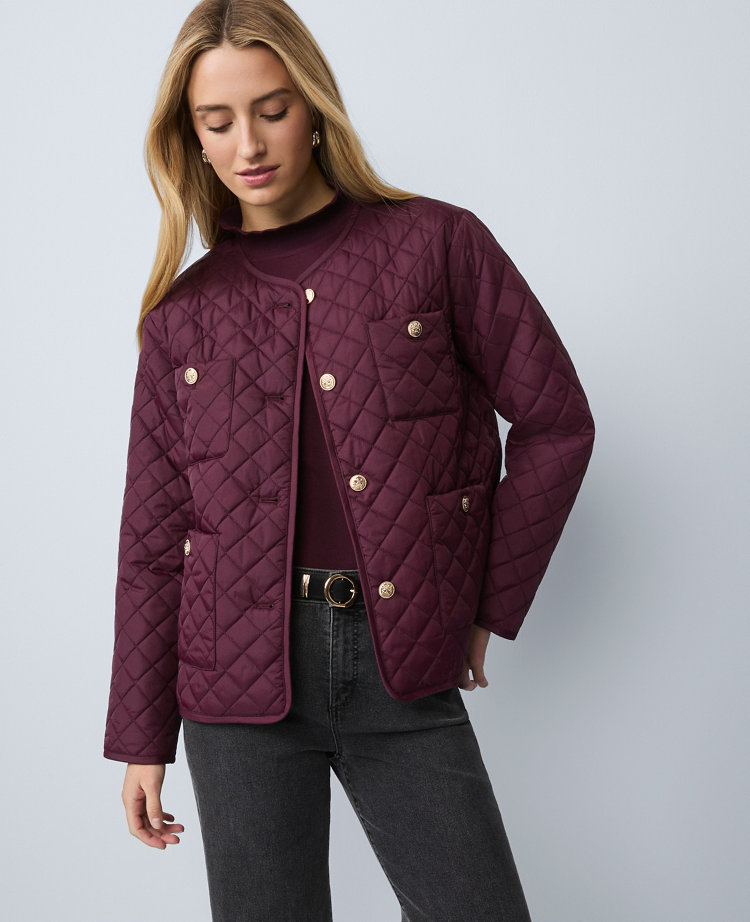 Petite Weekend Collection Quilted Jacket