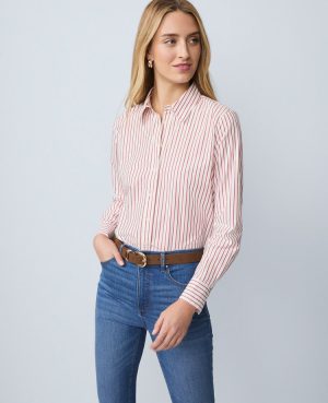 Weekend Collection Striped Relaxed Perfect Shirt