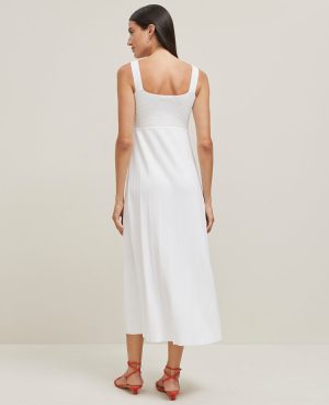 Petite Ribbed Midi Sweater Dress