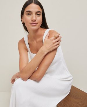 Petite Ribbed Midi Sweater Dress