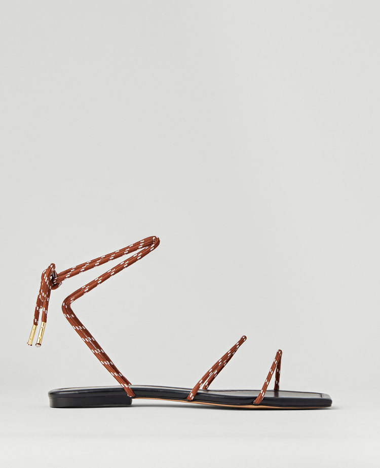 Weekend Collection Strappy Bungee Cord Sandals