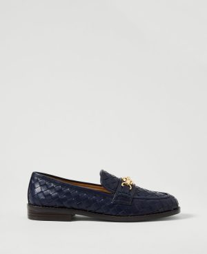 Horsebit Woven Loafer
