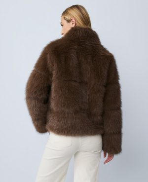 Weekend Collection Faux Fur Short Jacket
