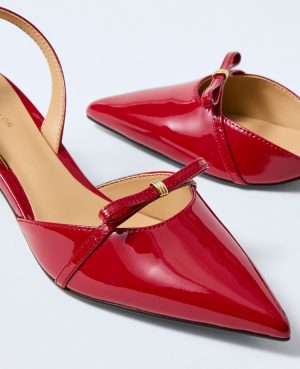 Patent Leather Slingback Pump