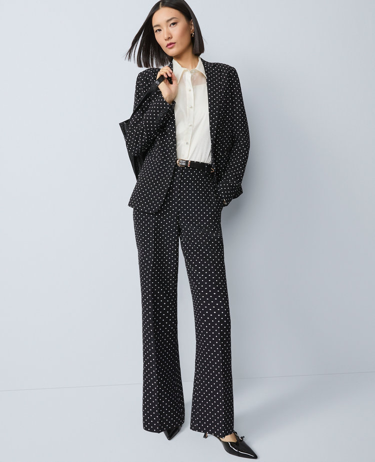 The Petite Dotted Jayne Trouser