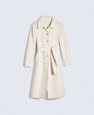 Petite Belted Everyday Coat
