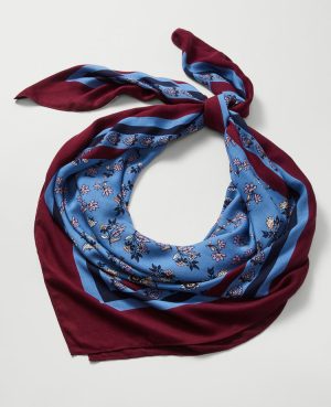 Floral Square Scarf