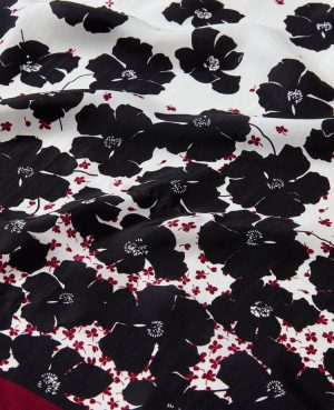 Leopold Floral Silk Scarf