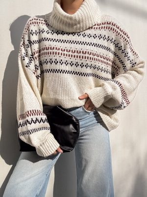Marshemellow Turtle Neck Sweater
